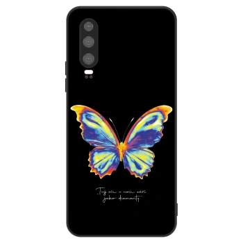 Etui na Huawei P30 - Diamanty Black