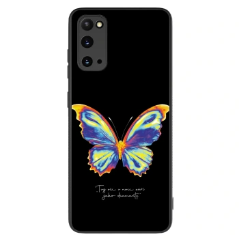 Etui na Samsung Galaxy S20 G980F - Diamanty Black