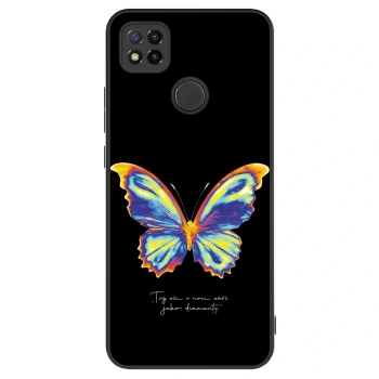 Etui na Xiaomi Redmi 9C - Diamanty Black
