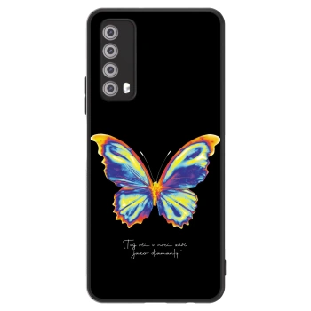Etui na Huawei P Smart 2021 - Diamanty Black