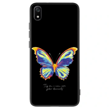 Etui na Xiaomi Redmi 7A - Diamanty Black