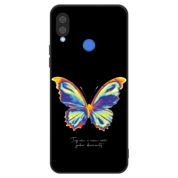 Etui na Huawei Nova 3 - Diamanty Black