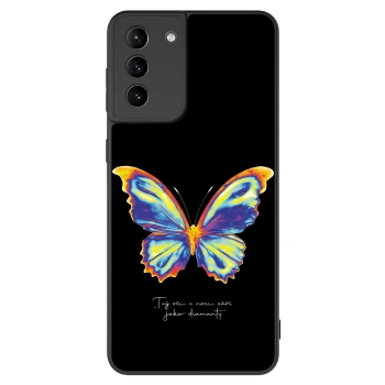 Etui na Samsung Galaxy S21+ 5G G996F - Diamanty Black