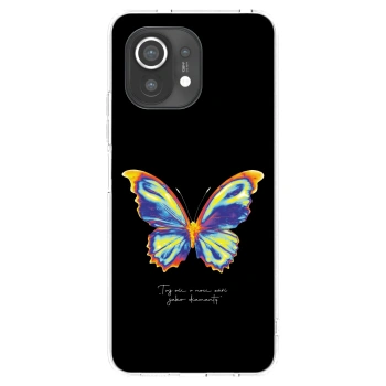 Picasee silikonowe przeźroczyste etui na Xiaomi Mi 11 - Diamanty Black