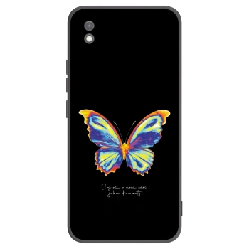 Picasee silikonowe czarne etui na Xiaomi Redmi 9AT - Diamanty Black
