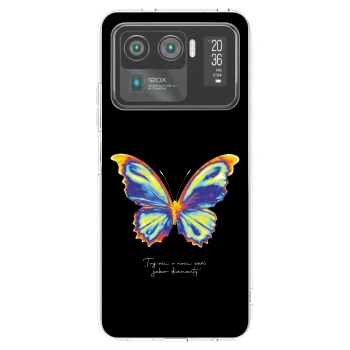 Picasee silikonowe przeźroczyste etui na Xiaomi Mi 11 Ultra - Diamanty Black