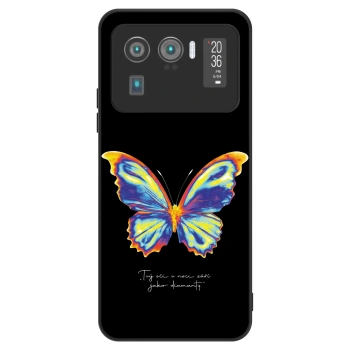 Etui na Xiaomi Mi 11 Ultra - Diamanty Black