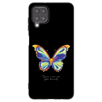 Picasee silikonowe czarne etui na Samsung Galaxy M12 M127F - Diamanty Black