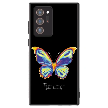 Etui na Samsung Galaxy Note 20 Ultra - Diamanty Black