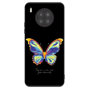 Etui na Huawei Nova 8i - Diamanty Black