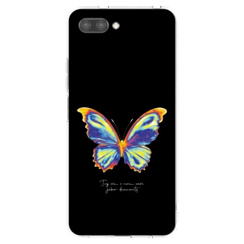 Etui na Honor 10 - Diamanty Black