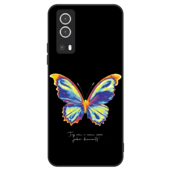 Etui na Vivo Y72 5G - Diamanty Black