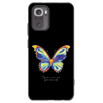 Picasee silikonowe czarne etui na Xiaomi Redmi Note 11S 4G - Diamanty Black