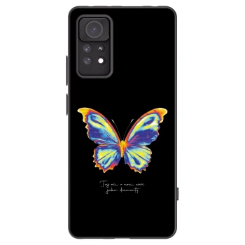 Picasee silikonowe czarne etui na Xiaomi Redmi Note 11 Pro - Diamanty Black