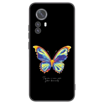 Picasee silikonowe czarne etui na Xiaomi 12 Pro - Diamanty Black
