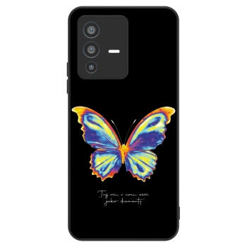 Etui na Vivo V23 5G - Diamanty Black
