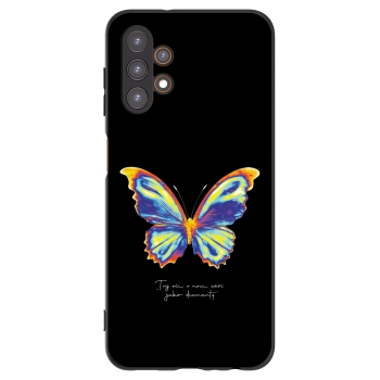 Picasee silikonowe czarne etui na Samsung Galaxy A13 4G A135 - Diamanty Black