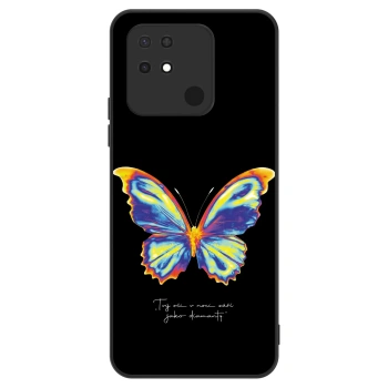 Etui na Xiaomi Redmi 10C - Diamanty Black