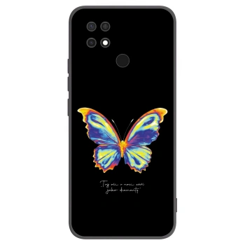 Picasee silikonowe czarne etui na Xiaomi Redmi 10C - Diamanty Black