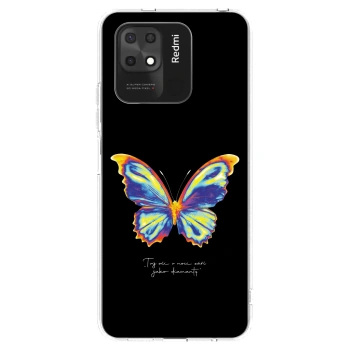 Picasee silikonowe przeźroczyste etui na Xiaomi Redmi 10C - Diamanty Black