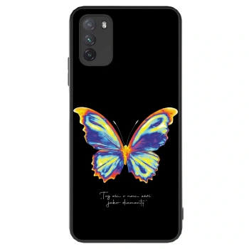 Etui na Xiaomi Poco M3 - Diamanty Black