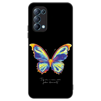 Etui na OPPO Reno 5 5G - Diamanty Black