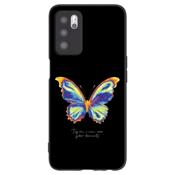 Picasee silikonowe czarne etui na OPPO A16s - Diamanty Black