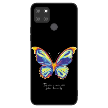 Etui na Realme C21Y - Diamanty Black