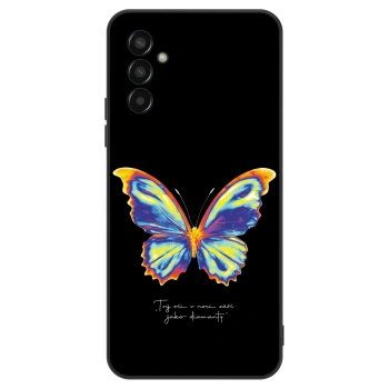 Etui na Samsung Galaxy M13 M135F - Diamanty Black
