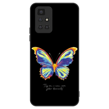 Etui na Xiaomi Redmi 10 (2022) - Diamanty Black