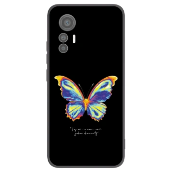 Picasee silikonowe czarne etui na Xiaomi 12 Lite - Diamanty Black