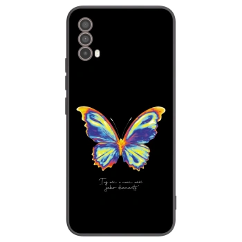 Etui na Motorola Moto E40 - Diamanty Black