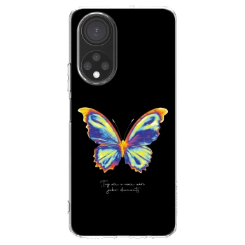 Picasee silikonowe przeźroczyste etui na Honor X7 - Diamanty Black