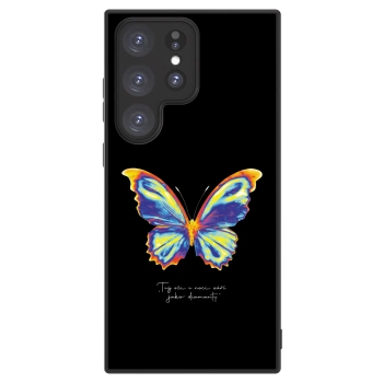 Etui na Samsung Galaxy S23 Ultra 5G - Diamanty Black