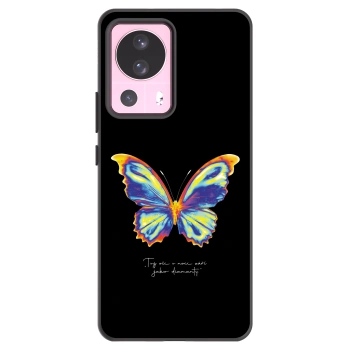Picasee silikonowe czarne etui na Xiaomi 13 Lite - Diamanty Black