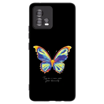 Etui na Motorola Moto G72 - Diamanty Black