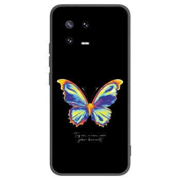 Picasee silikonowe czarne etui na Xiaomi 13 Pro - Diamanty Black