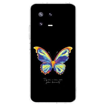 Picasee silikonowe przeźroczyste etui na Xiaomi 13 Pro - Diamanty Black