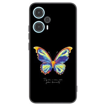Picasee silikonowe czarne etui na Xiaomi Poco F5 - Diamanty Black