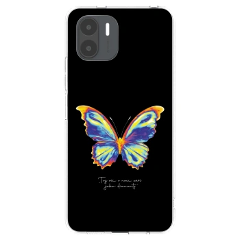 Picasee silikonowe przeźroczyste etui na Xiaomi Redmi A2 - Diamanty Black
