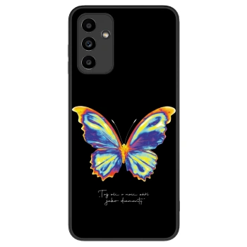 Etui na Samsung Galaxy A04s A047F - Diamanty Black