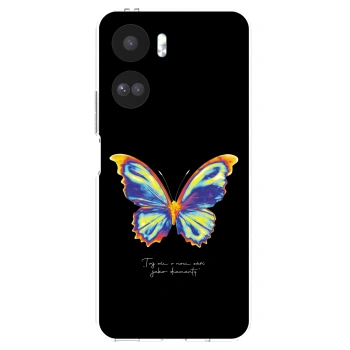 Picasee silikonowe przeźroczyste etui na Honor 90 Lite 5G - Diamanty Black