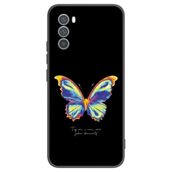 Etui na Motorola Moto G62 - Diamanty Black