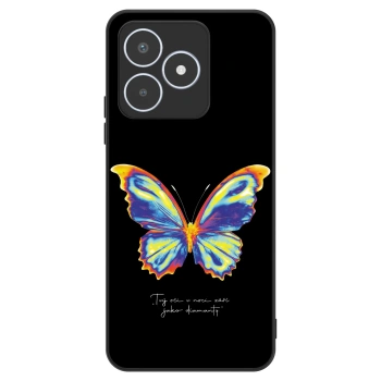 Etui na Realme C53 - Diamanty Black