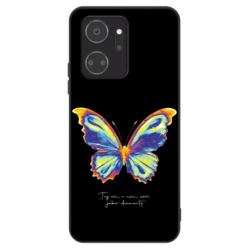Etui na Honor X7a - Diamanty Black