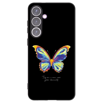 Picasee silikonowe czarne etui na Samsung Galaxy S24+ S926B 5G - Diamanty Black