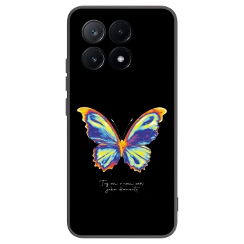 Picasee silikonowe czarne etui na Xiaomi Poco X6 Pro - Diamanty Black