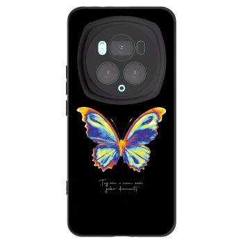 Picasee silikonowe czarne etui na Honor Magic6 Pro - Diamanty Black