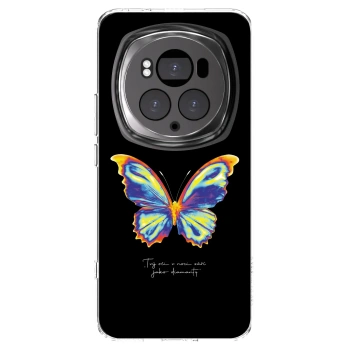 Picasee silikonowe przeźroczyste etui na Honor Magic6 Pro - Diamanty Black