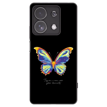 Picasee silikonowe czarne etui na Xiaomi Redmi Note 13 Pro 4G - Diamanty Black